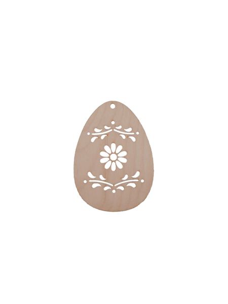 Dřevěné velikonoční vajíčko